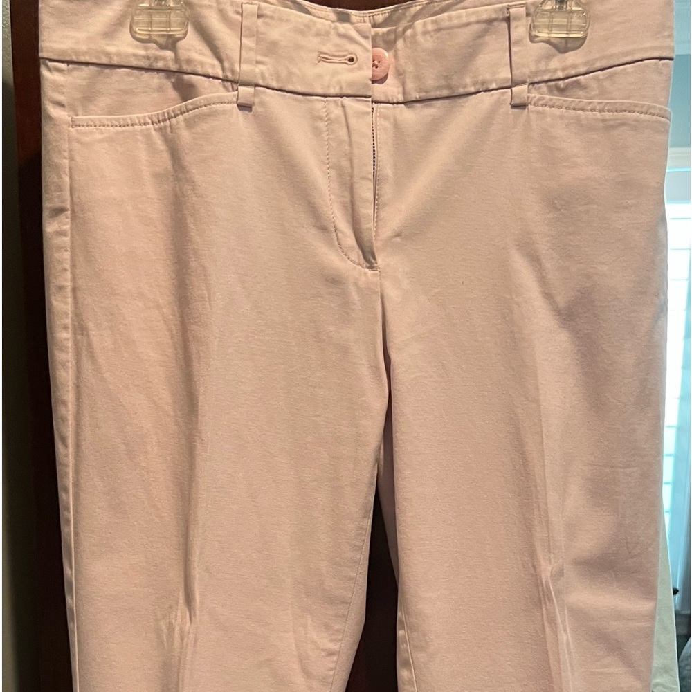 Ann Taylor crop light pink pants